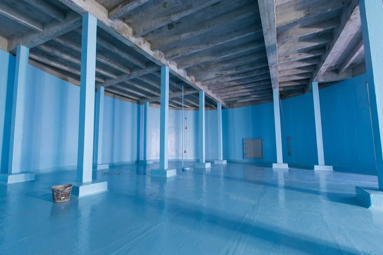 Étanchéité de réservoir et citerne à Montpellier — après (chantier 2) Étanchéité de réservoir et citerne à Montpellier — après (chantier 2)